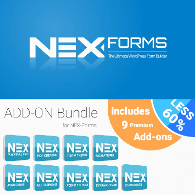 Add-on Bundle for NEX-Forms &#8211; WordPress Form Builder