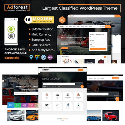 AdForest – Classified Ads WordPress Theme