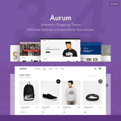 Aurum &#8211; Minimalist Shopping Theme