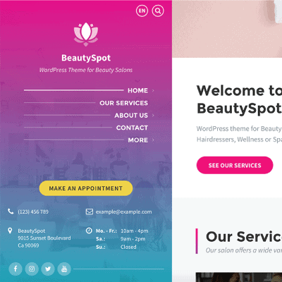 BeautySpot &#8211; Beauty Salon WordPress Theme