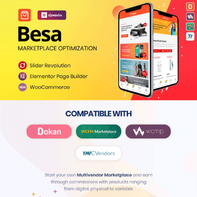 Besa &#8211; Elementor Marketplace WooCommerce Theme