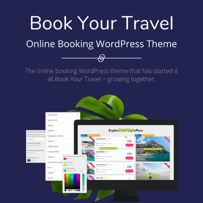 Book Your Travel &#8211; Online Booking WordPress Theme