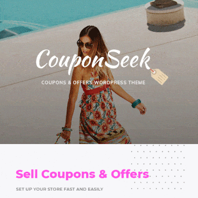 CouponSeek &#8211; Deals &#038; Discounts WordPress Theme