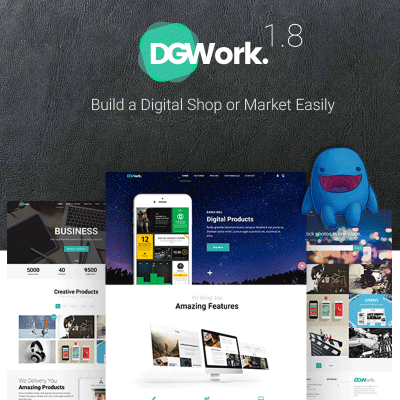 DGWork &#8211; Powerful Responsive Easy Digital Downloads Theme