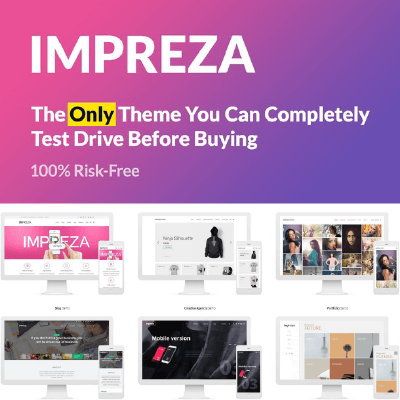 Impreza – Multi-Purpose WordPress Theme