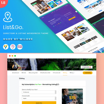 ListGo &#8211; Directory WordPress Theme