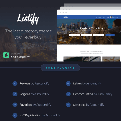 Listify &#8211; Directory WordPress Theme