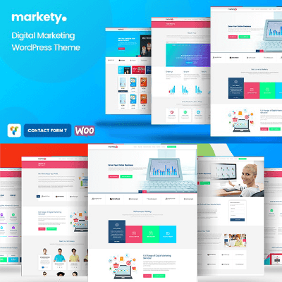 Markety &#8211; SEO &#038; Digital Marketing WordPress Theme