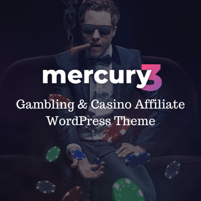 Mercury &#8211; Gambling &#038; Casino Affiliate WordPress Theme. News &#038; Reviews