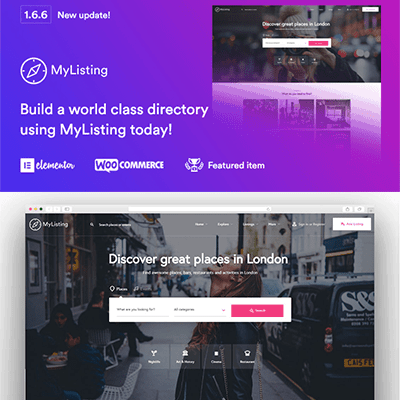 MyListing – Directory &#038; Listing WordPress Theme
