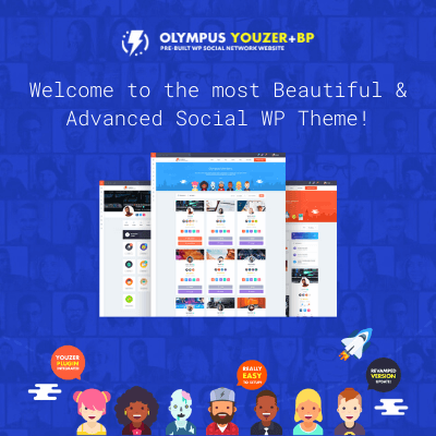 Olympus &#8211; Powerful BuddyPress Theme for Social Networking