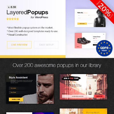 Popup Plugin for WordPress &#8211; Green Popups (formerly Layered Popups)