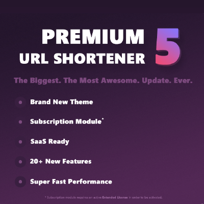 Premium URL Shortener