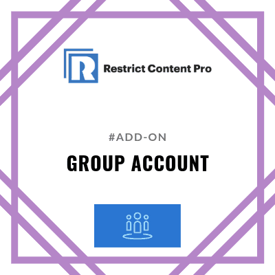 Restrict Content Pro Group Accounts