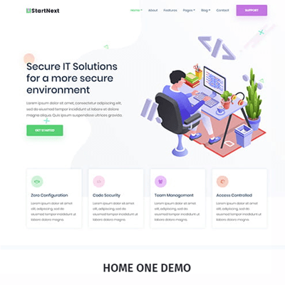 StartNext &#8211; IT &#038; Business Startups WordPress Theme