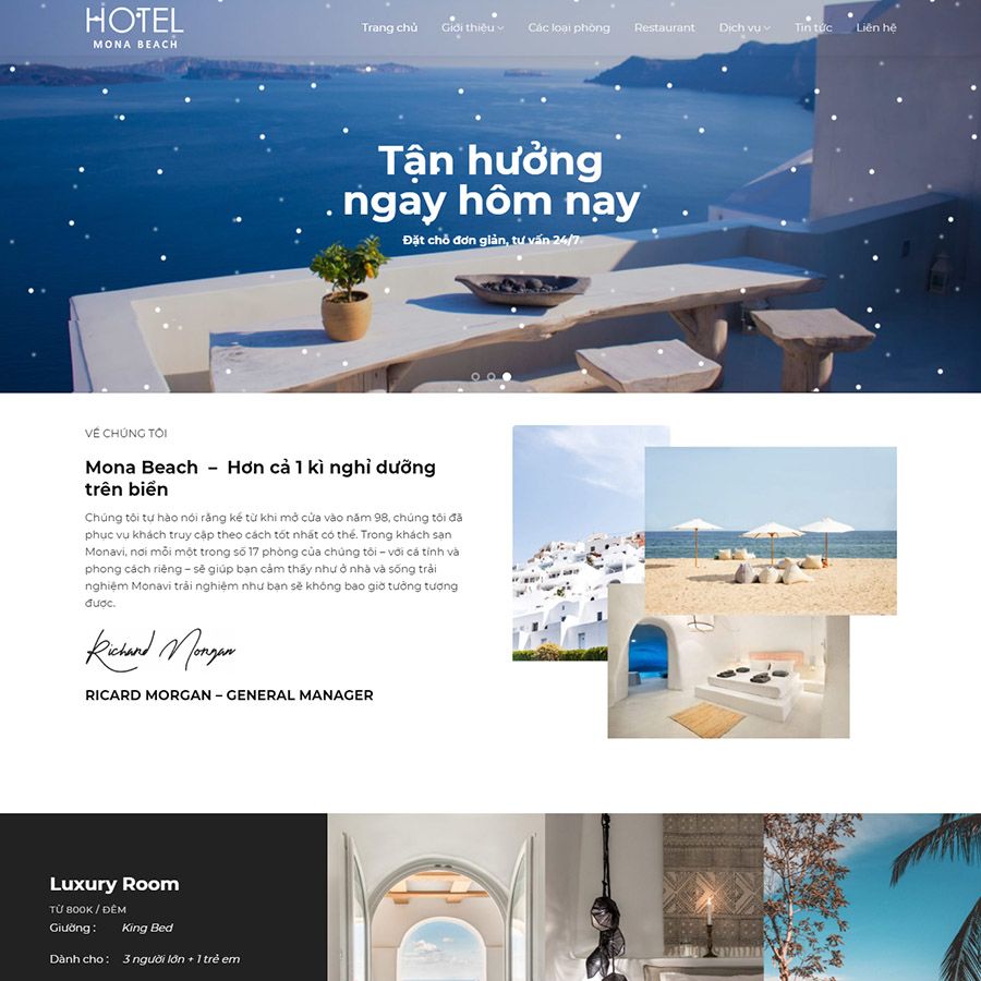 Theme wordpress khách sạn 03