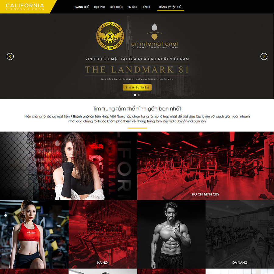 Theme wordpress phòng tập Gym