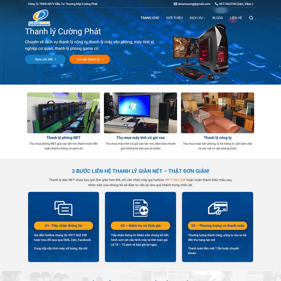 Theme wordpress thanh lý 02