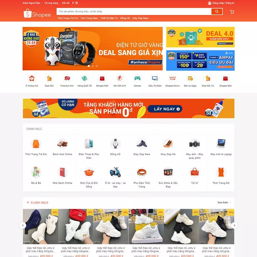 Theme wordpress thương mại điện tử đẹp