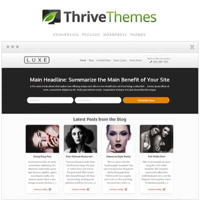 Thrive Themes Luxe WordPress Theme