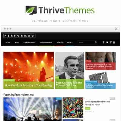 Thrive Themes Performag WordPress Theme