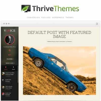 Thrive Themes Voice WordPress Theme