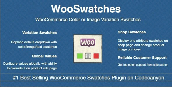 WooSwatches - WooCommerce Color or Image Variation Swatches