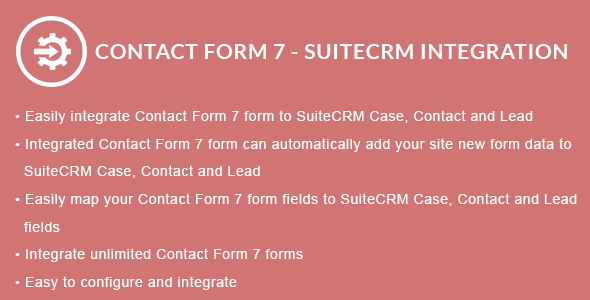 Contact Form 7 - SuiteCRM Integration