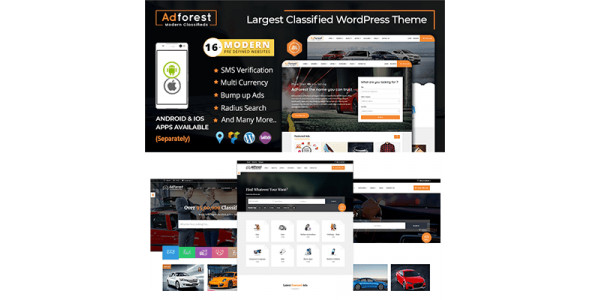 AdForest – Classified Ads WordPress Theme