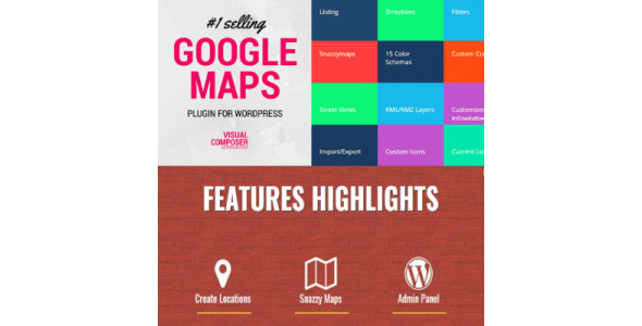 Advanced Google Maps Plugin for WordPress