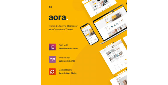 Aora &#8211; Home &#038; Lifestyle Elementor WooCommerce Theme