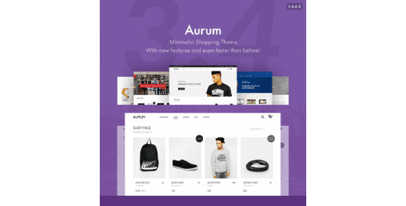 Aurum &#8211; Minimalist Shopping Theme