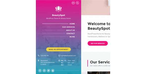 BeautySpot &#8211; Beauty Salon WordPress Theme