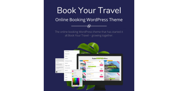 Book Your Travel &#8211; Online Booking WordPress Theme
