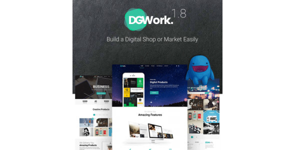 DGWork &#8211; Powerful Responsive Easy Digital Downloads Theme