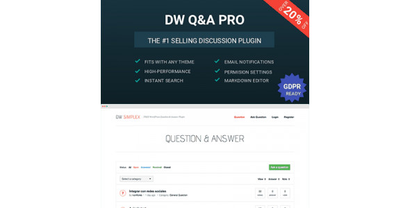 DW Question &#038; Answer Pro – WordPress Plugin