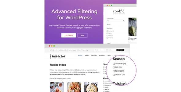 FacetWP – Advanced Filtering For WordPress