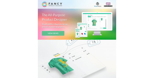 Fancy Product Designer WooCommerce WordPress