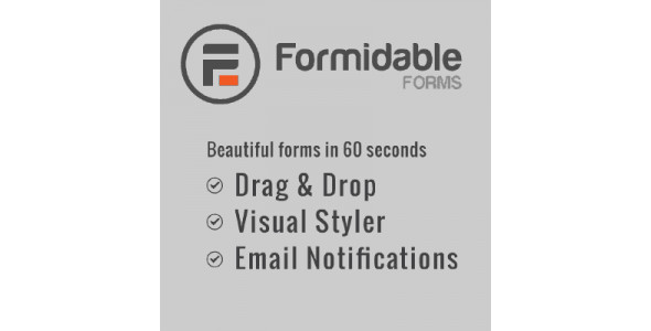 Formidable Forms Pro &#8211; WordPress Form Builder Plugin + Addon