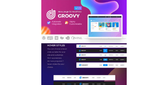 Groovy Mega Menu &#8211; Responsive Mega Menu Plugin for WordPress