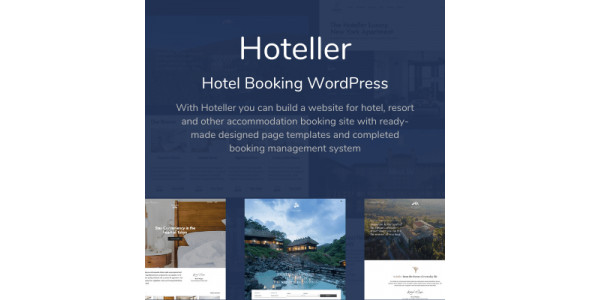 Hoteller &#8211; Hotel Booking WordPress