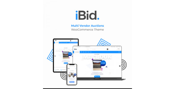 iBid &#8211; Multi Vendor Auctions WooCommerce Theme