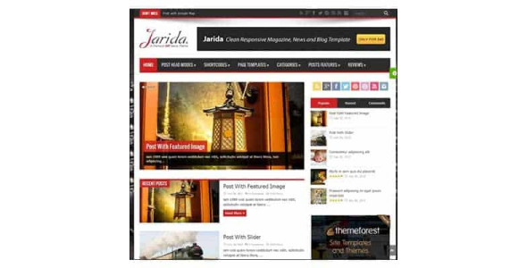 Jarida – Responsive WordPress News, Magazine, Blog