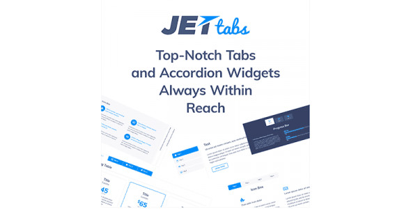 JetTabs – Tabs and Accordions for Elementor Page Builder