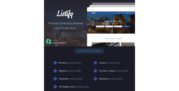 Listify &#8211; Directory WordPress Theme