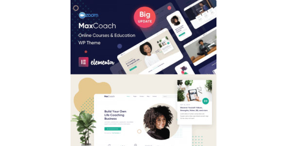 MaxCoach &#8211; Online Courses, Personal Coaching &#038; Education WP Theme