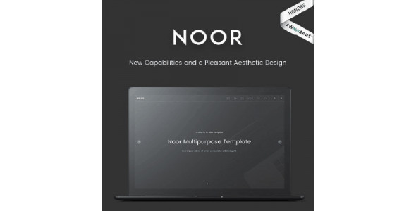 Noor &#8211; Minimal Multi-Purpose WordPress Theme, AMP &#038; RTL