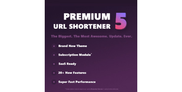 Premium URL Shortener