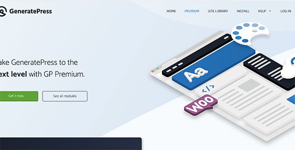 GP Premium – GeneratePress Theme Framework Premium Add-Ons
