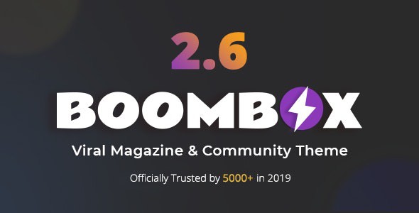 BoomBox - Viral Magazine WordPress Theme